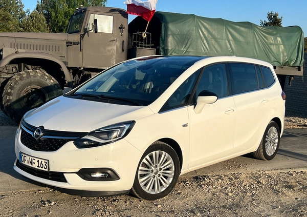Opel Zafira cena 44000 przebieg: 227000, rok produkcji 2017 z Zakopane małe 436